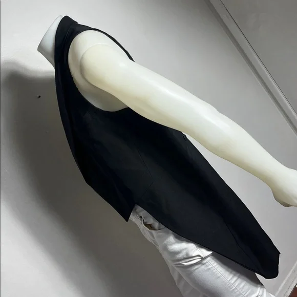 After Six Black Vest With Tails - Picture 6 of 10